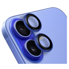 OBAL:ME Apple iPhone 16/ 16 Plus tempered glass kamera védő üvegfólia, ultramarine mobiltelefon kellék