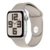 OBAL:ME Apple Watch 38/40/41mm szilikon szíj, S-M, bézs