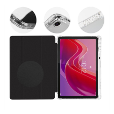 OBAL:ME MistyTab Lenovo Tab M11/M11 LTE oldalra nyíló, kitámasztható tok, fekete tablet tok