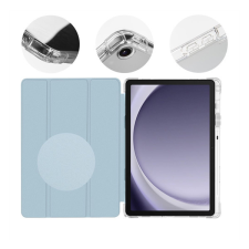 OBAL:ME MistyTab Samsung Galaxy Tab A9+ oldalra nyíló, kitámasztható tok, kék tablet tok