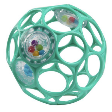 Oball Rattle csörgős labda, türkiz, 10cm, 0m+ készségfejlesztő