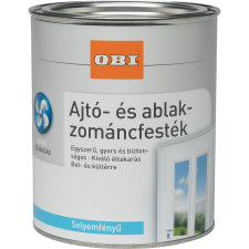 OBI ablak- és ajtólakk, vízzel higítható fehér, selyemfényű, 750 ml favédőszer és lazúr