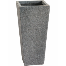 OBI Calais virágcserép, 18,5 cm x 18,5 cm, antracit kerti dekoráció