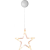 OBI Christmas OBI ablakdekor karácsonyi LED csillag 19,5 cm elemes
