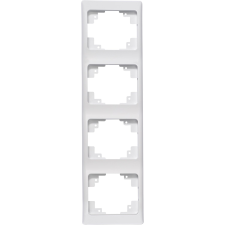  OBI fedőkeret Rea négyszeres polárfehér függőleges villanyszerelés