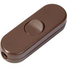  OBI közbenső zsinórkapcsoló barna 3 A villanyszerelés