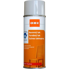 OBI lakkspray színes magas selyemfényűényű törtfehér 400 ml aeroszolos termék