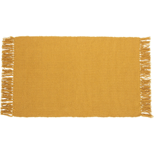  OBI pamut szőnyeg egyszínű mustár 50 cm x 80 cm lakástextília
