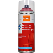 OBI spray lakk félmatt vörös mély 400 ml aeroszolos termék