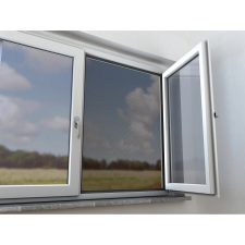  OBI üveggyapot szúnyogháló ablakra, 120 cm x 100 cm, antracit szúnyogháló