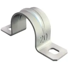 OBO 1018124 605 12 G Rögzítőbilincs, könnyű kivitel, 12mm galvanikusan horganyzott acél villanyszerelés