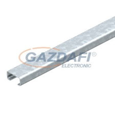 OBO 1109871 CM3015P2000FT Profilsín CM3518, 17 mm résméret, 2000mm merítetten tűzihorganyzott acél villanyszerelés