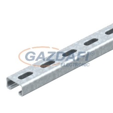 OBO 1122920 MS4121P3000FS Szerelősín MS4121, résszélesség 22mm, 3000mm szalaghorganyzott acél villanyszerelés