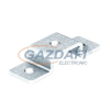 OBO 1124671 GMS 3 O 4121 FT Omegabügel 3 furattal 125x25x40x5mm merítetten tűzihorganyzott acél