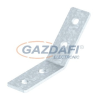 OBO 1124709 GMS 4 VW 45 V2A Összekötő Sarokelem 45°, 4 lyukkal 101x101x40x4mm rozsdamentes acél