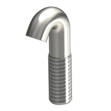OBO 1154975 HS M8x60 A4 Horogfejű Csavar M8x60 rozsdamentes acél barkácsolás, csiszolás, rögzítés