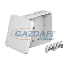 OBO 2000378 A 14 Leágazódoboz 100x100x38mm világosszürke IP55 polietilén villanyszerelés