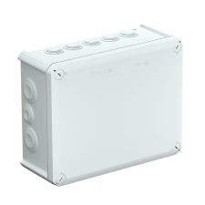 OBO 2007109 T 250 Kábel-Leágazódoboz bevezetőnyílásokkal 240x190x95mm Polipropilén, üvegszállal erősített villanyszerelés