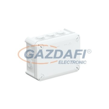 OBO 2007347 T 100 F Kábel-Leágazódoboz bevezetőnyílásokkal 150x116x67mm polipropilén villanyszerelés