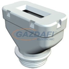 OBO 2012847 106 FL 21 12 35 Tömszelence Szalagkábelhez PG21 kőszürke IP31 polietilén villanyszerelés