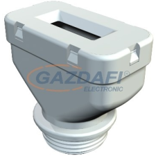 OBO 2013008 106 FL M25 9 22 Tömszelence Szalagkábelhez M25 kőszürke IP31 polietilén villanyszerelés