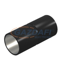 OBO 2046587 SV50W SW Összekötő Karmantyú Acél ø50mm PES50 - Polyester/Epoxid fekete villanyszerelés