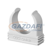 OBO 2149351 2955 F M16 RW Quick Rögzítőbilincs lángálló M16 hófehér polipropilén villanyszerelés