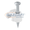 OBO 2226014 2012 25 RW Iso Nagel-Clip 12mm, L25 hófehér polipropilén