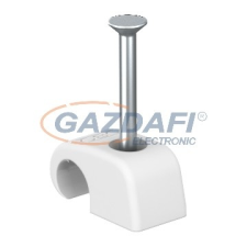 OBO 2228686 2025 18 RW Haft Clip 4-7mm, L18 hófehér polipropilén villanyszerelés