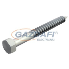OBO 3188167 12400 8x60 G Hatlapfejű Facsavar 8x60mm galvanikusan horganyzott acél barkácsolás, csiszolás, rögzítés