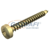 OBO 3198026 4758T 3.5x40 Golden-Sprint Csavar D-fejű, T Drive hajtás 3,5x40mm acél galvanikusan horganyzott, sárgára passziválva