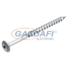 OBO 3498136 HT 6x120 TD Tányérfejű facsavar fa építményszerkezethez 14x123mm galvanikusan horganyzott
