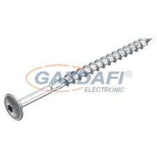 OBO 3498136 HT 6x120 TD Tányérfejű facsavar fa építményszerkezethez 14x123mm galvanikusan horganyzott villanyszerelés
