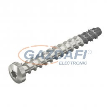 OBO 3498274 Kerekfejű csavar Panhead kialakítással 7,5x75mm barkácsolás, csiszolás, rögzítés