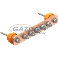 OBO 5015832 1802 6 CU Potenciál-Kiegyenlítő Sín BigBar / 6 csatlakozás 6xM10 réz villanyszerelés