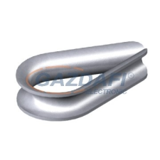 OBO 5301009 946 5 G Kötélszív ø5mm galvanikusan horganyzott acél barkácsolás, csiszolás, rögzítés