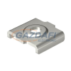 OBO 6016674 GKB 34 G Szorítóelem rácsos kábeltálcához galvanikusan horganyzott acél