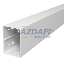 OBO 6022006 WDK60090GR Fali És Mennyezeti Csatorna fenékperforálással 60x90x2000mm kőszürke PVC villanyszerelés