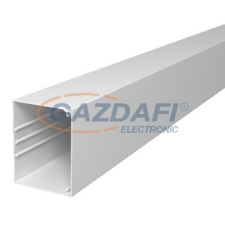 OBO 6027245 WDK100130LGR Fali És Mennyezeti Csatorna fenékperforálással 100x130x2000mm világosszürke PVC villanyszerelés