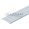 OBO 6052643 DRLU 100 DD Fedél Perforálás Nélkül kábeltálcához és kábellétrához 100x3000mm acél, cink-alumínium bevonat