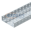 OBO 6055524 MKS 660 FS Kábeltálca Mks perforált, összekötő készlettel 60x600x3000mm szalaghorganyzott acél