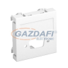 OBO 6104706 MTG-DB O RW1 Modul 45 Vga/d-Sub9 Aljzat csatlakozó hüvely nélkül 45x45mm hófehér polikarbonát