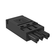 OBO 6108052 BT-F GST18i3p SW Hüvelyrész 3-Pólusú rugóerő-csatlakozású fekete villanyszerelés