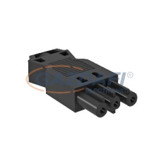 OBO 6108057 BT-S GST18i3p W Hüvelyrész 3-Pólusú fehér villanyszerelés