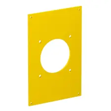 OBO 6109865 VHF-P3 Fedlap 1x CEE 160x105mm sárga PVC villanyszerelés