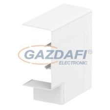 OBO 6113090 GK-FH53100RW Lapos Sarokelem takaróelem 142x142x56mm hófehér Polikarbonát/Akrilnitril-butadién-sztirol villanyszerelés