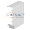 OBO 6113462 GK-FH53165LGR Lapos Sarokelem fedélelem 207x207x56mm világosszürke Polikarbonát/Akrilnitril-butadién-sztirol