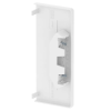OBO 6114380 GKH-E70170RW Végelem, Halogénmentes 70x170mm hófehér Polikarbonát/Akrilnitril-butadién-sztirol