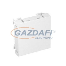 OBO 6117407 ADP-B SWGR1 Vakfedél 1/1 Modul 45x45mm szürkésfekete villanyszerelés