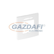 OBO 6119339 AR45-BSF1 SWGR Takarókeret Modul 45, 1-részes 84x84mm szürkésfekete polikarbonát villanyszerelés